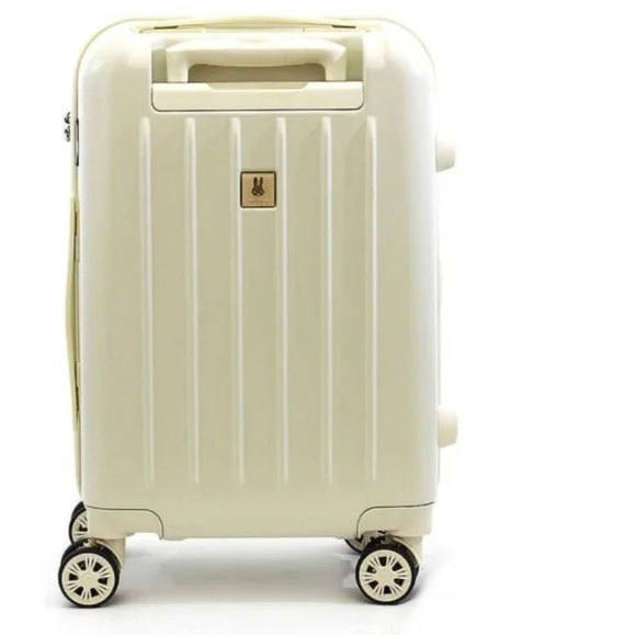 Miffy luggage suitcase white used Japan Exclusive kawaii rare - Picture 3 of 9